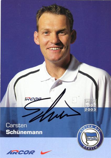 Schünemann, Carsten - Hertha BSC Berlin (2002/03)