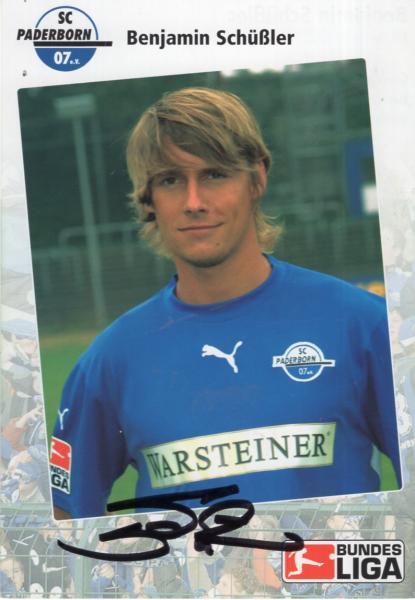 Schüßler, Benjamin - SC Paderborn (2007/08)
