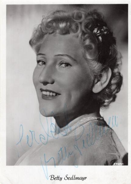 Sedlmayr (†), Betty