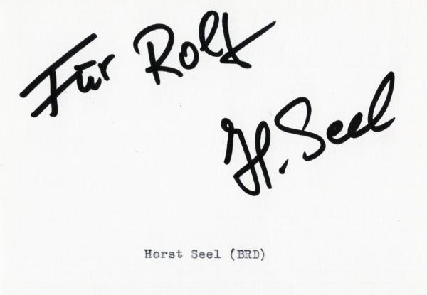 Seel, Horst