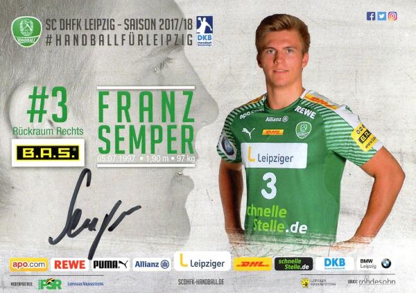 Semper, Franz - SC DHFK Leipzig (2017/18)