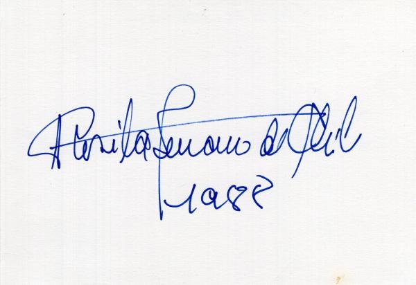 Serrano (†), Rosita