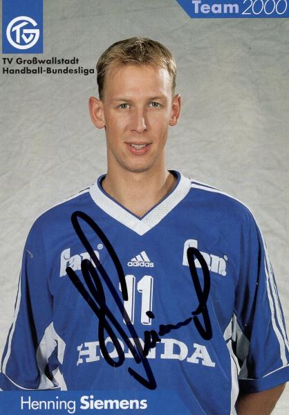 Siemens, Henning - TV Großwallstadt (2000/01)