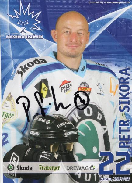 Sikora, Petr - Dresdner Eislöwen