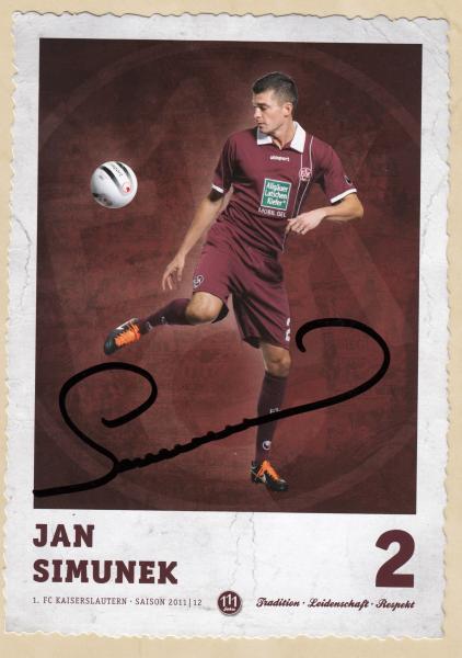 Simunek, Jan - 1.FC Kaiserslautern (2011/12)