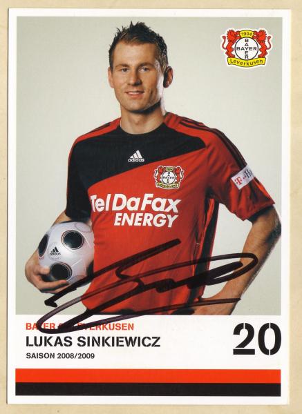 Sinkiewicz, Lukas - Bayer Leverkusen (2008/09)