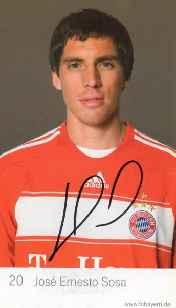 Sosa, Jose Ernesto - Bayern München (2008/09)
