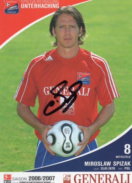 Spizak, Miroslaw - SpVgg. Unterhaching (2006/07)