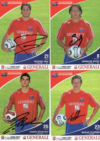 SpVgg. Unterhaching (2006/07) - 7 Autogramme