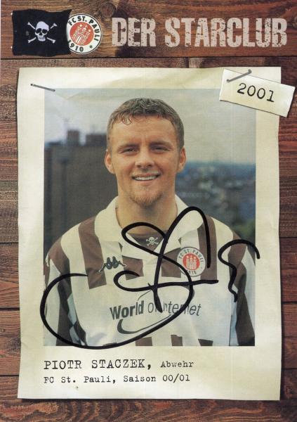 Stacek, Piotr - FC St. Pauli (2000/01)