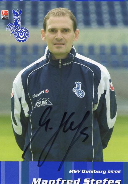 Stefes, Manfred - MSV Duisburg (2005/06)
