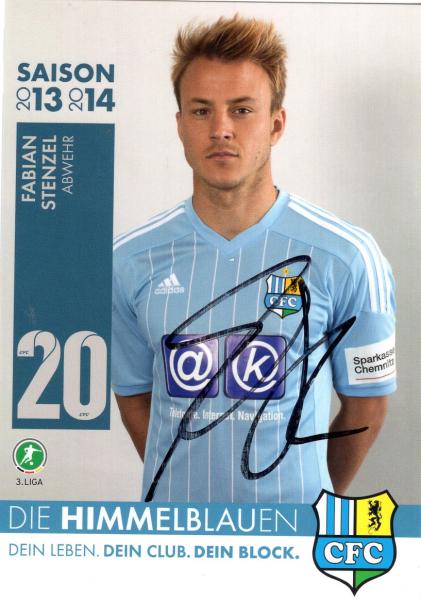 Stenzel, Fabian - Chemnitzer FC (2013/14)