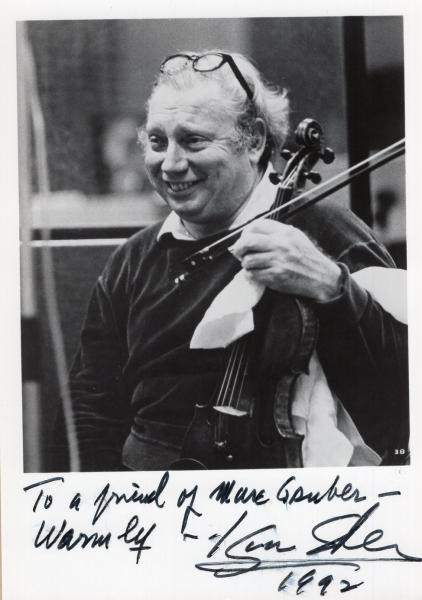 Stern (†), Isaac - Violinist