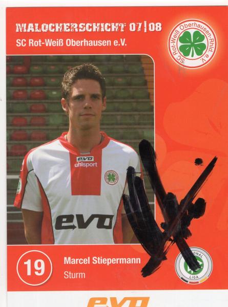 Stiepermann, Marcel - Rot-Weiß Oberhausen (2007/08)