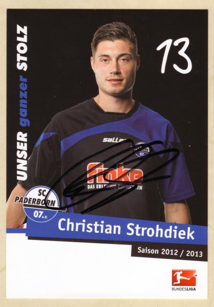Strohdiek, Christian - SC Paderborn (2012/13)