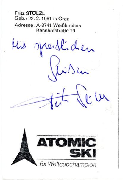 Stölzl (A), Fritz