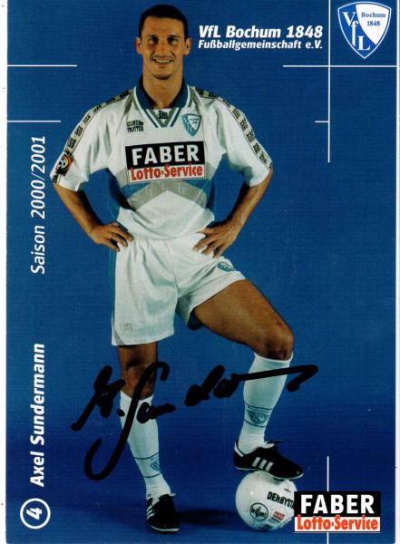 Sundermann, Axel - VFL Bochum (2000/01)