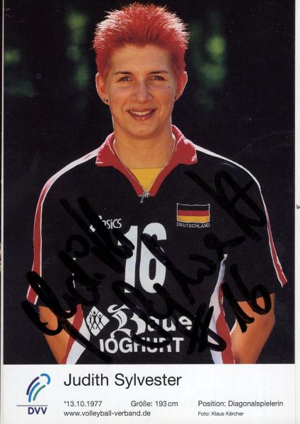 Sylvester, Judith - Deutscher Volleyball Verband