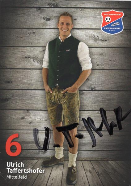 Taffertshofer, Ulrich - SpVgg. Unterhaching (2016/17)