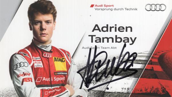 Tambay (F), Adrien - Audi