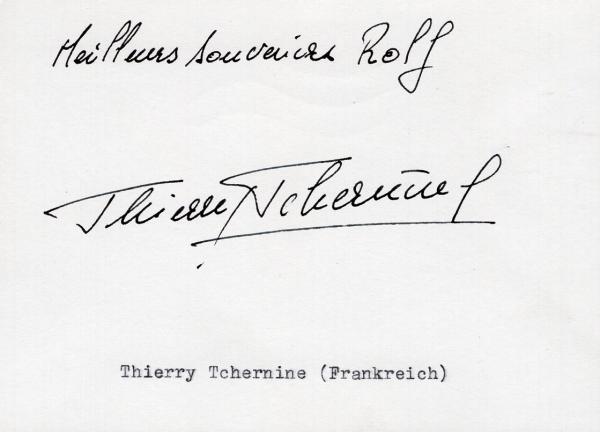 Tchernine (F), Thierry