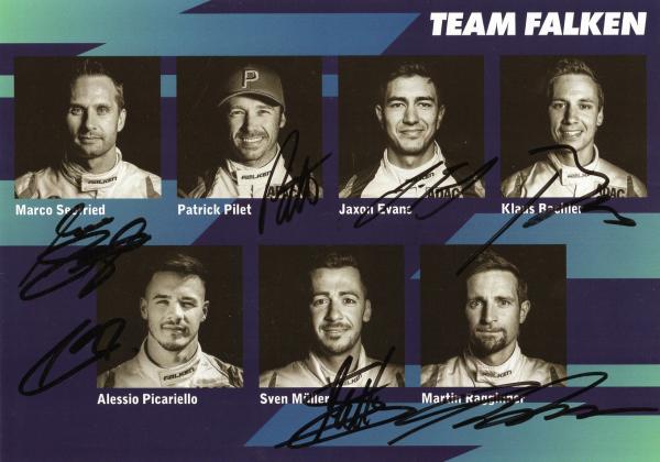 Team Falken - 7 Unterschriften