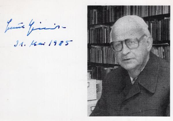 Thielicke (†), Helmut - evang. Theologe