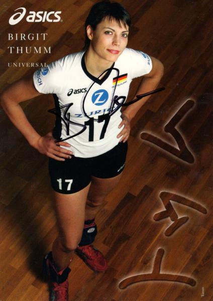 Thumm, Birgit - Deutscher Volleyball Verband