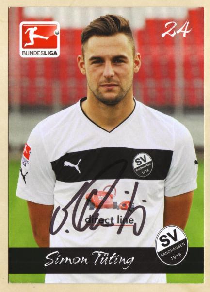 Tüting, Simon - SV Sandhausen (2012/13)