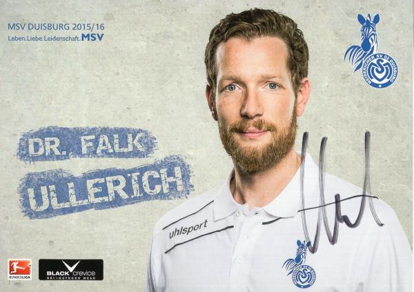 Ullerich, Dr. Falk - MSV Duisburg (2015/16)