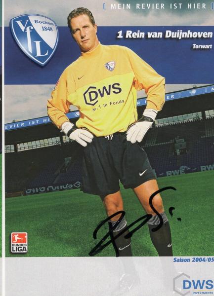 van Duijnhoven, Rein - VFL Bochum (2004/05)