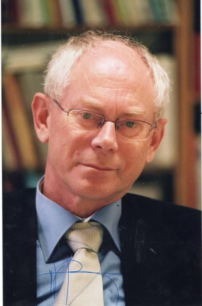 Van Rumpuy, Herman - ehem. Premierminister von Belgien