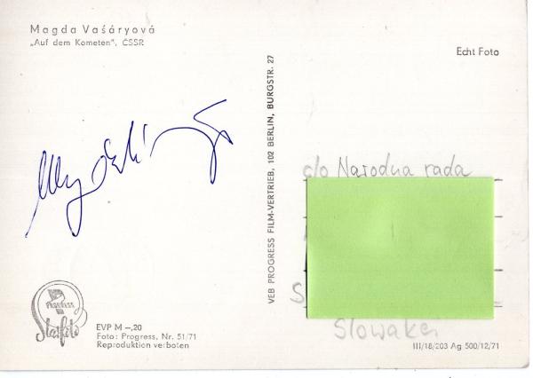 Vasaryova (SLO), Magda