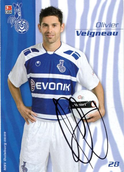 Veigneau, Olivier - MSV Duisburg (2008/09)