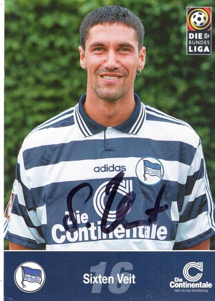 Veit, Sixten - Hertha BSC Berlin (1997/98)