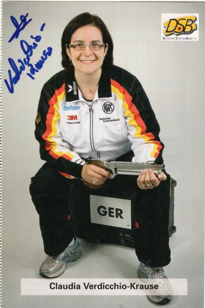 Verdicchio-Krause, Claudia - Europameisterin 2007 - Luftpistole