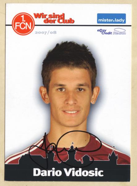 Vidosic, Dario - 1.FC Nürnberg (2007/08)
