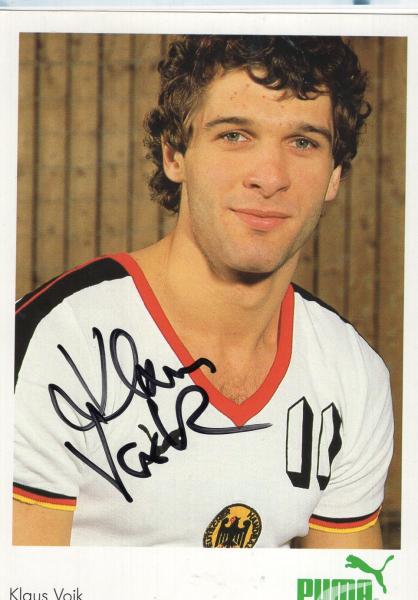 Voik, Klaus - Nationaltrikot