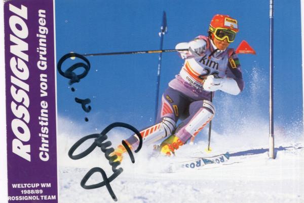 von Grünigen (SWZ), Christine