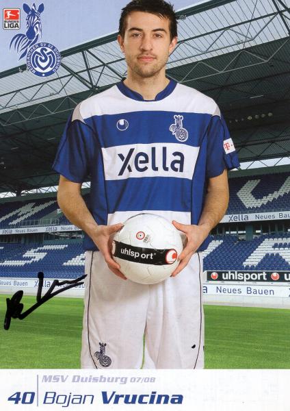 Vrucina, Bojan - MSV Duisburg (2007/08)