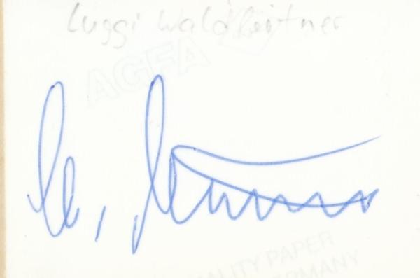 Waldleitner (+), Luggi