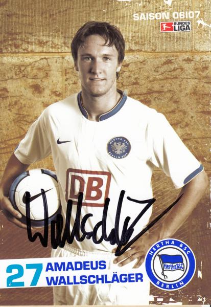 Wallschläger, Amadeus - Hertha BSC Berlin (2006/07)