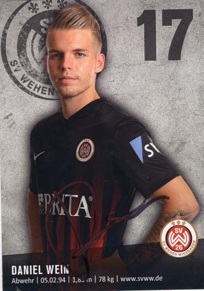 Wein, Daniel - SV Wehen Wiesbaden (2016/17)