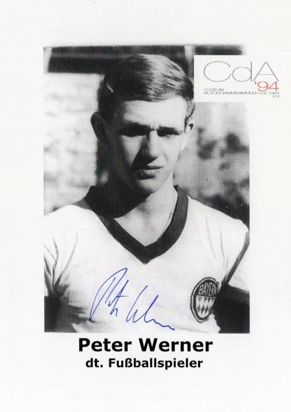 Werner, Peter - Bayern München