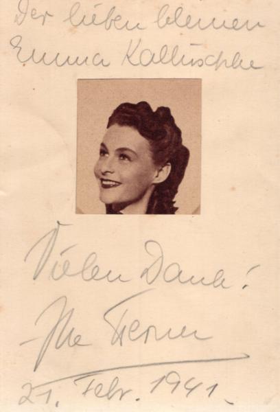 Werner (†), Ilse