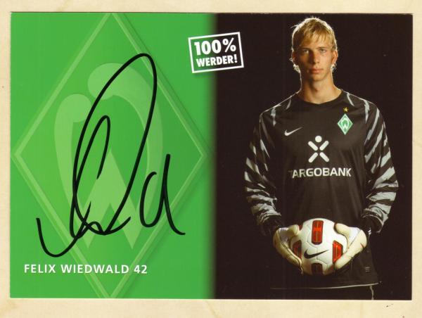 Wiedwald, Felix - Werder Bremen (2010/11)