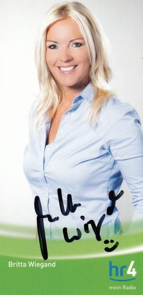 Wiegand, Britta