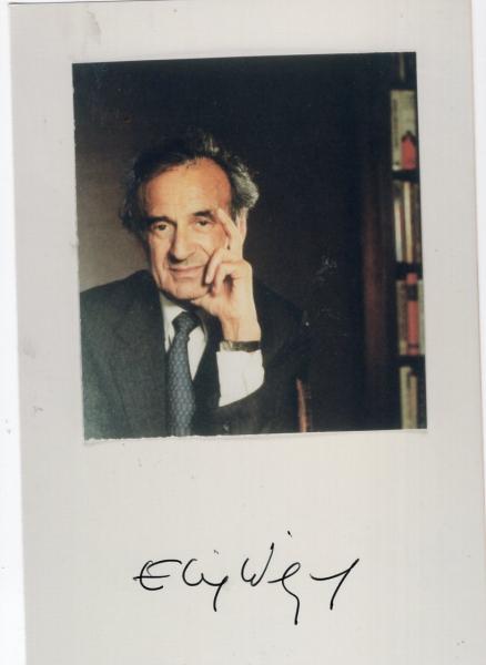 Wiesel (+), Prof. Elie - Friedensnobelpreis 1986