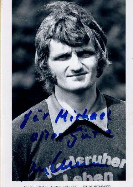 Wimmer, Rudi - Karlsruher SC