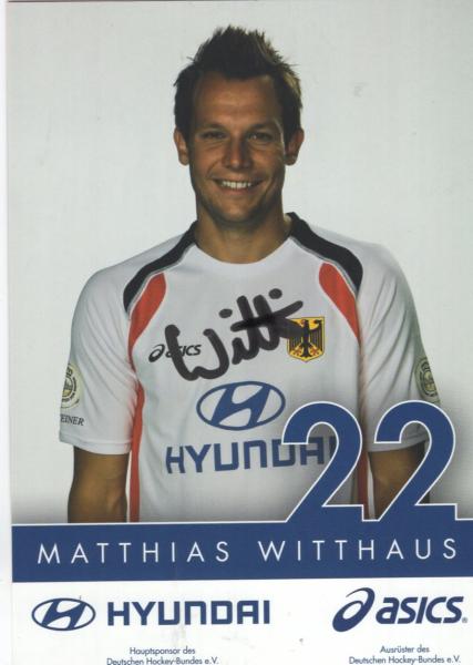 Witthaus, Matthias - Nationaltrikot